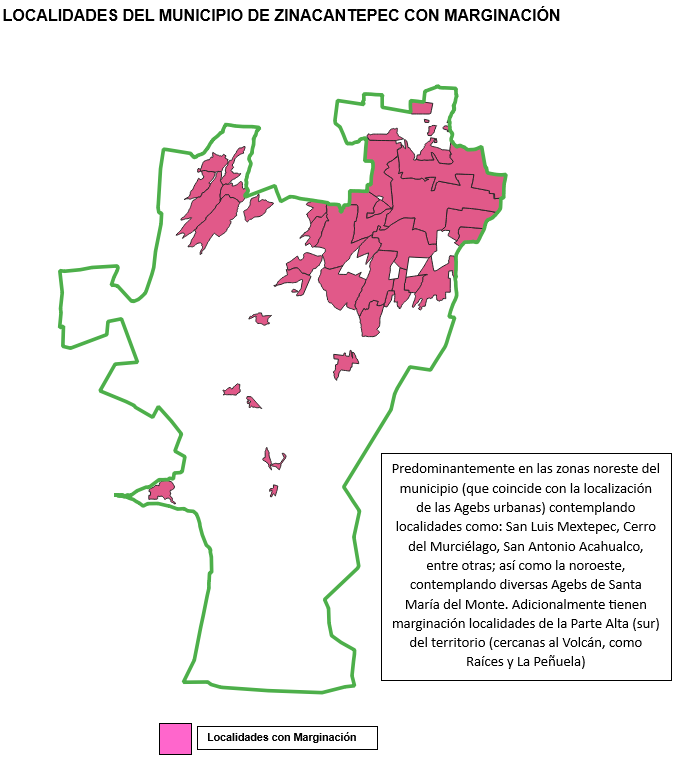 Localidades con Marginación